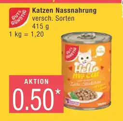 Marktkauf Gut&günstig katzen nassnahrung Angebot