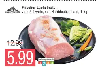 Marktkauf Gutfleisch frischer lachsbraten Angebot