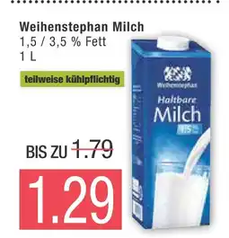 Marktkauf Weihenstephan milch Angebot