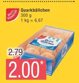 Marktkauf Gut&günstig quarkbällchen Angebot