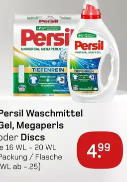 akzenta Persil waschmittel gel oder megaperls oder discs Angebot