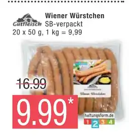 Marktkauf Gutfrisch wiener würstchen Angebot