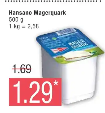 Marktkauf Hansano magerquark Angebot