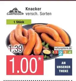 Marktkauf Gutfrisch knacker Angebot