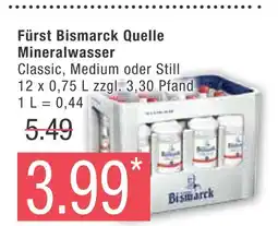 Marktkauf Fürst bismarck quelle mineralwasser Angebot