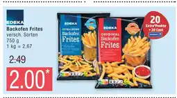 Marktkauf Edeka backofen frites Angebot