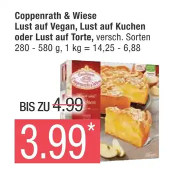 Marktkauf Coppenrath & wiese lust auf vegan, lust auf kuchen oder lust auf torte Angebot