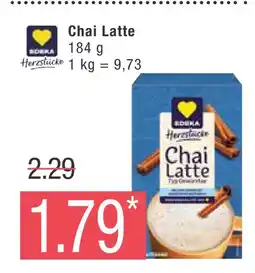 Marktkauf Herzstücke chai latte Angebot