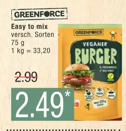 Marktkauf Greenforce easy to mix Angebot