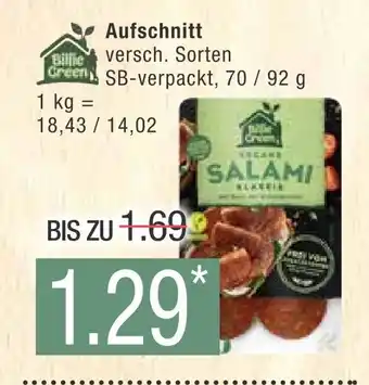 Marktkauf Billig green aufschnitt Angebot