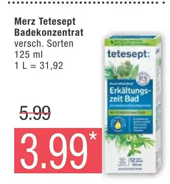 Marktkauf Merz tetesept badekonzentrat Angebot