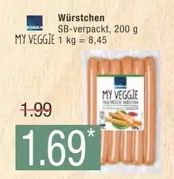 Marktkauf My veggie würstchen Angebot