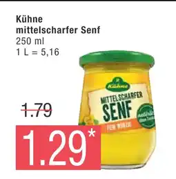 Marktkauf Kühne mittelscharfer senf Angebot