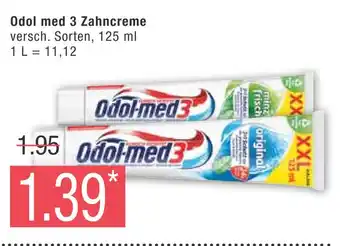 Marktkauf Odol med 3 zahncreme Angebot