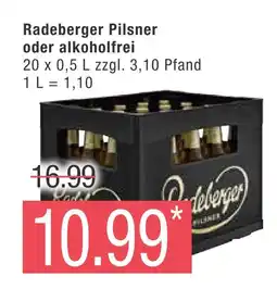 Marktkauf Radeberger pilsner oder alkoholfrei Angebot