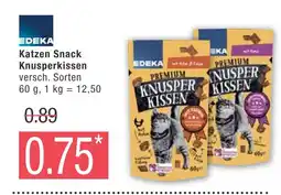 Marktkauf Edeka katzen snack knusperkissen Angebot