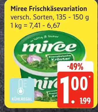 Edeka Miree frischkäsevariation Angebot