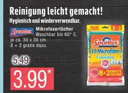 Marktkauf Spontex mikrofasertücher Angebot