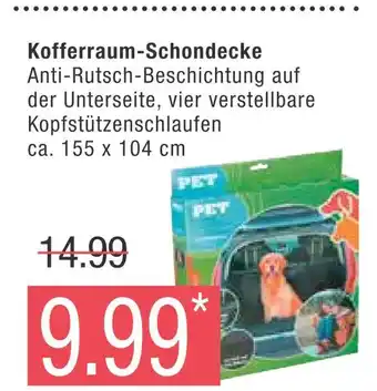 Marktkauf Pet kofferraum-schondecke Angebot