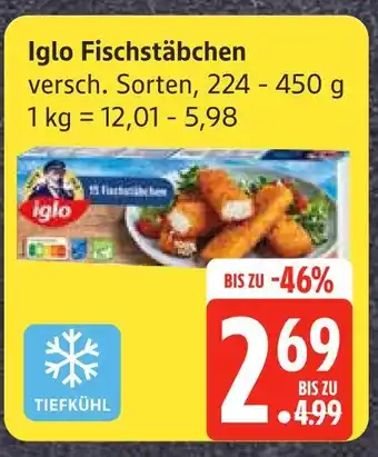 Edeka Iglo fischstäbchen Angebot