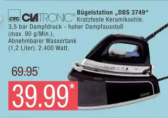 Marktkauf Clatronic bügelstation „dbs 3749“ Angebot