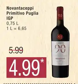 Marktkauf Novantaceppi primitivo puglia igp Angebot