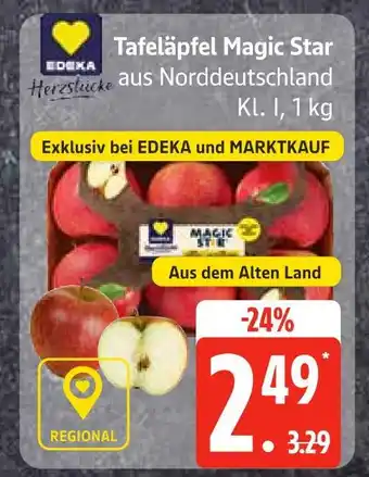 Edeka Edeka tafeläpfel magic star Angebot