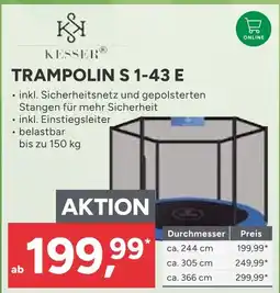 Marktkauf Kesser trampolin s 1-43 e Angebot