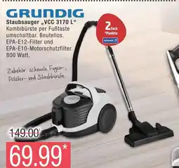 Marktkauf Grundig staubsauger vcc 3170 l Angebot