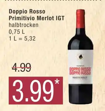 Marktkauf Doppio rosso primitivio merlot igt Angebot