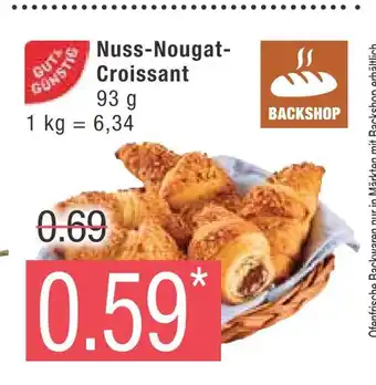 Marktkauf Backshop nuss-nougat-croissant Angebot