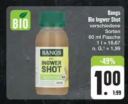 E-Center Bangs bio ingwer shot Angebot