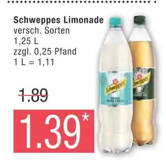 Marktkauf Schweppes limonade Angebot