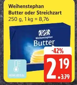 Edeka Weihenstephan butter oder streichzart Angebot