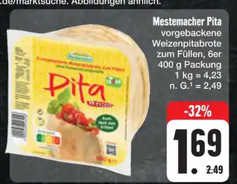 E-Center Mestemacher pita Angebot