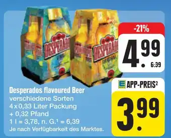 E-Center Desperados flavoured beer Angebot