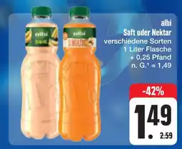 E-Center Albi saft oder nektar Angebot