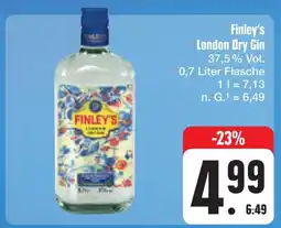 E-Center Finley's london dry gin Angebot