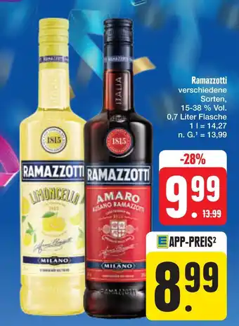 E-Center Ramazzotti ramazzotti Angebot