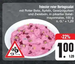 E-Center Feinster roter heringssalat Angebot