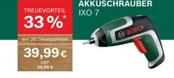 E-Center Bosch akkuschrauber ixo 7 Angebot