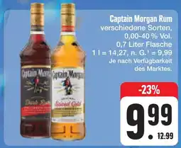 E-Center Captain morgan spiced gold oder black label Angebot