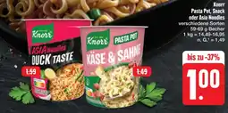 E-Center Knorr pasta pot oder asia noodles Angebot