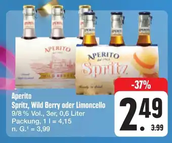 E-Center Aperito spritz, wild berry oder limoncello Angebot