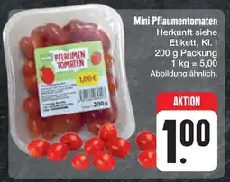 E-Center Mini pflaumentomaten Angebot