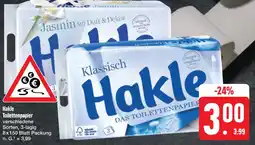 E-Center Hakle jasmin mit duft & dekor oder klassisch Angebot