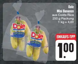 E-Center Dole mini bananen Angebot