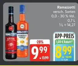 Edeka Ramazzotti amaro aperitivo Angebot