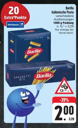 E-Center Barilla italienische pasta Angebot