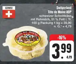 E-Center Switzerland tête de moine aop Angebot